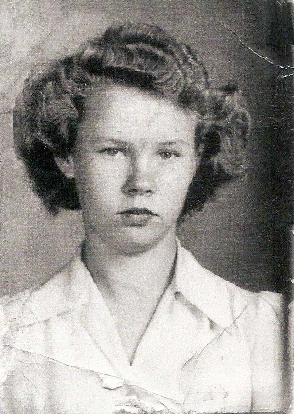 Dee at about 12 years old